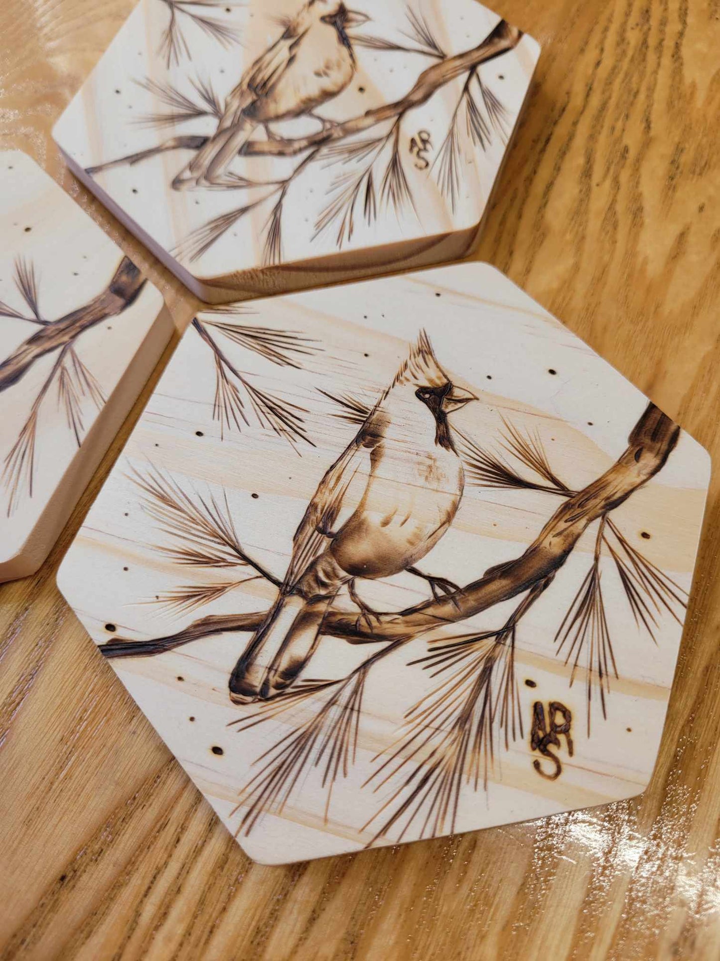 Sous-verre - Cardinal