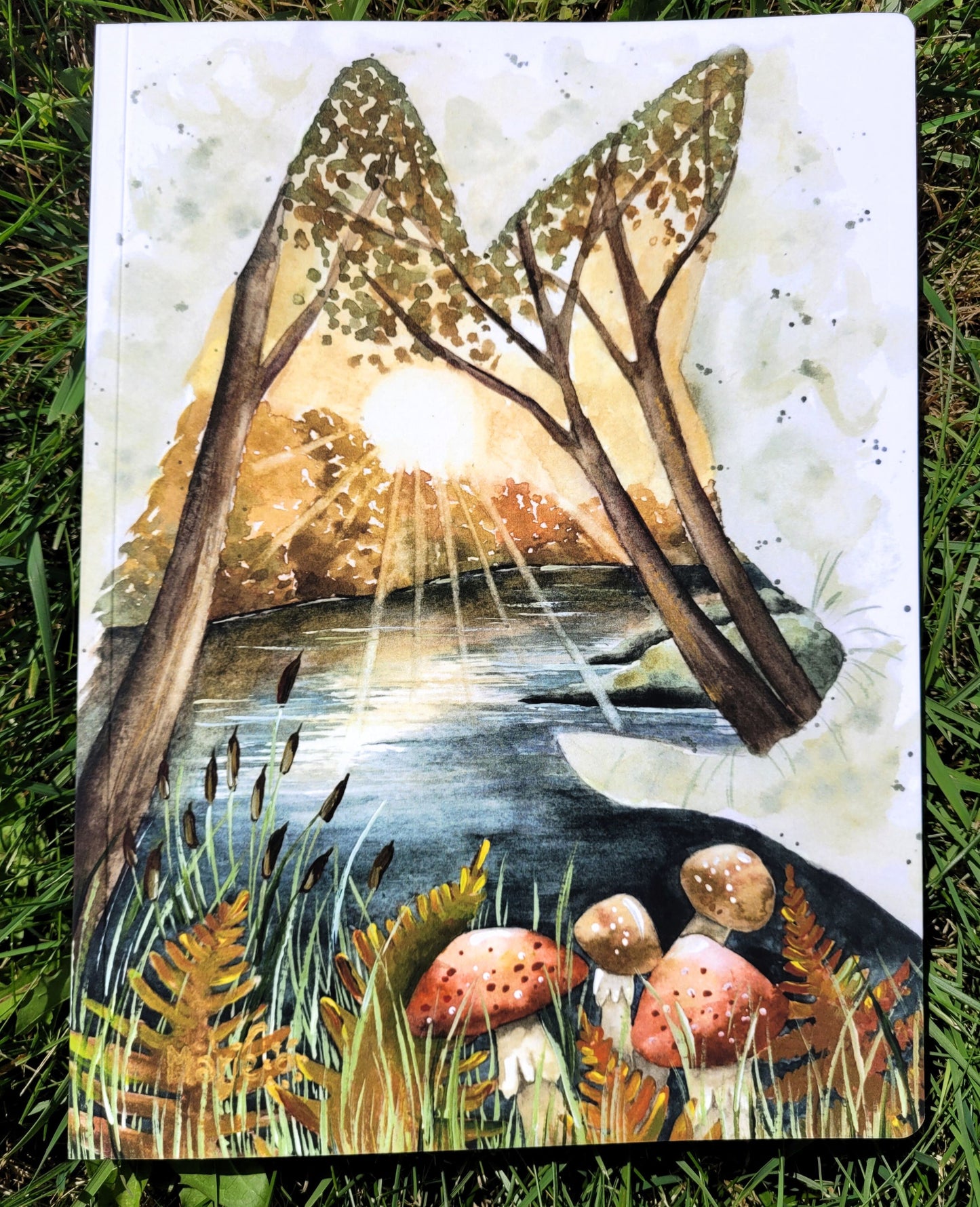 GRAND Carnet de notes - Ruse d'automne -