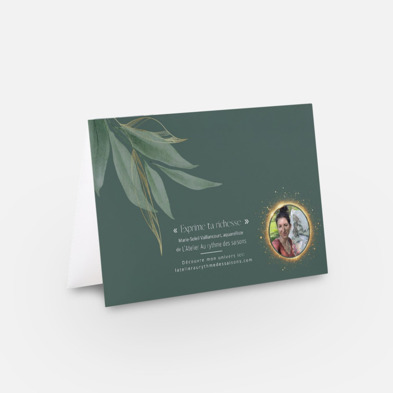 Carte de souhait - Exprime ta richesse -