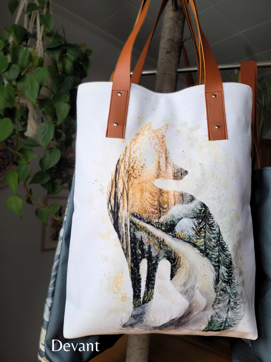 DOUBLÉ - Sac fourre-tout Appel au calme