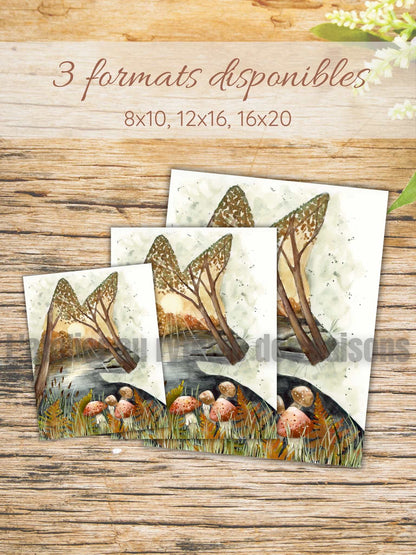 Ruse d'automne 12x16