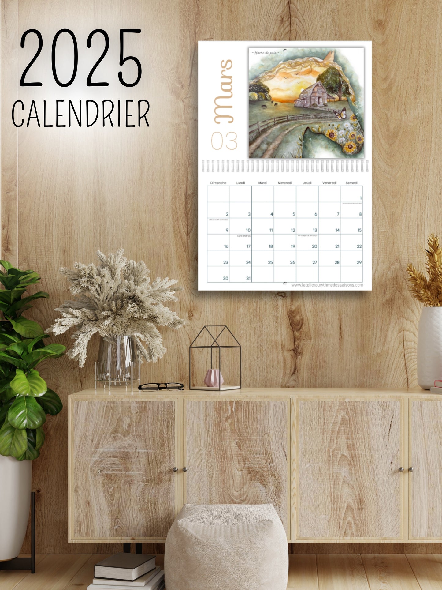 Calendrier 2025