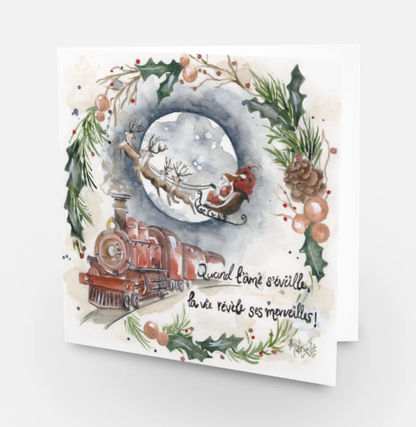 Carte de souhait - Quand l'âme s'éveille