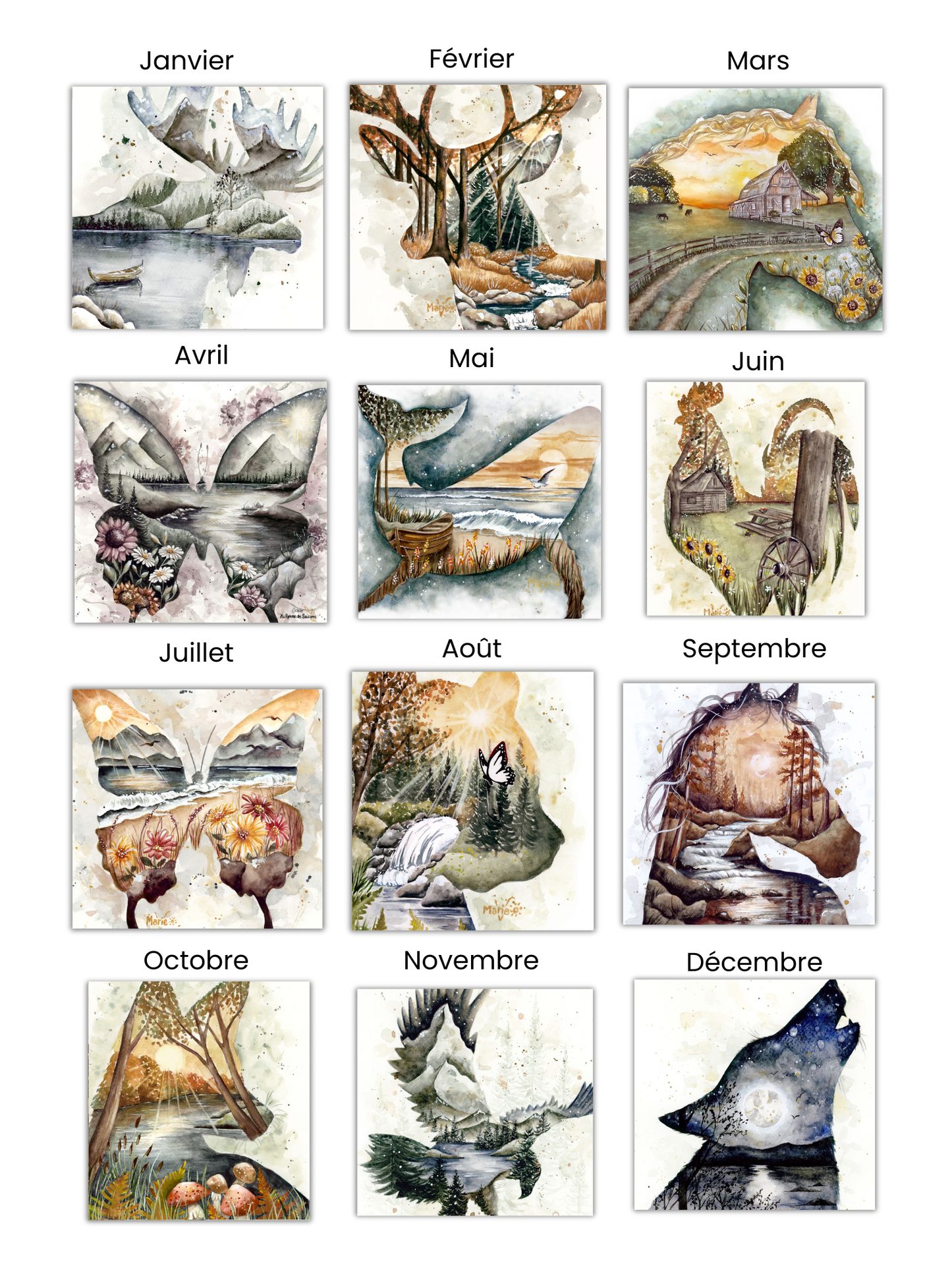 Calendrier 2025