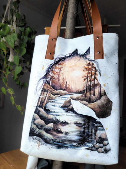 DOUBLÉ - Sac Fourre-tout Détente de l'âme