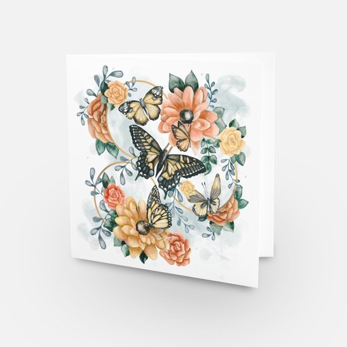 Carte de souhait - Éclosion